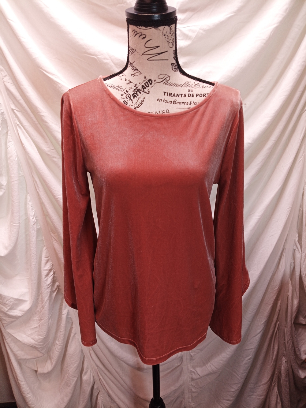 Halogen Long Sleeve Velvet